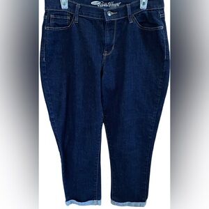 Old Navy Women's Sweetheart Skinny Jeans Dark Blue Size 10 Regular